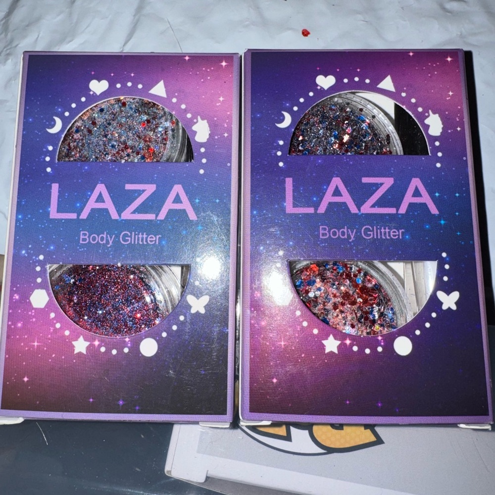 Purple Body Glitter - Multicolor Sparkle